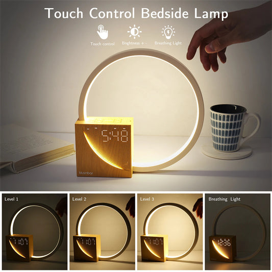 Touch-Controlled Bedside Lamp