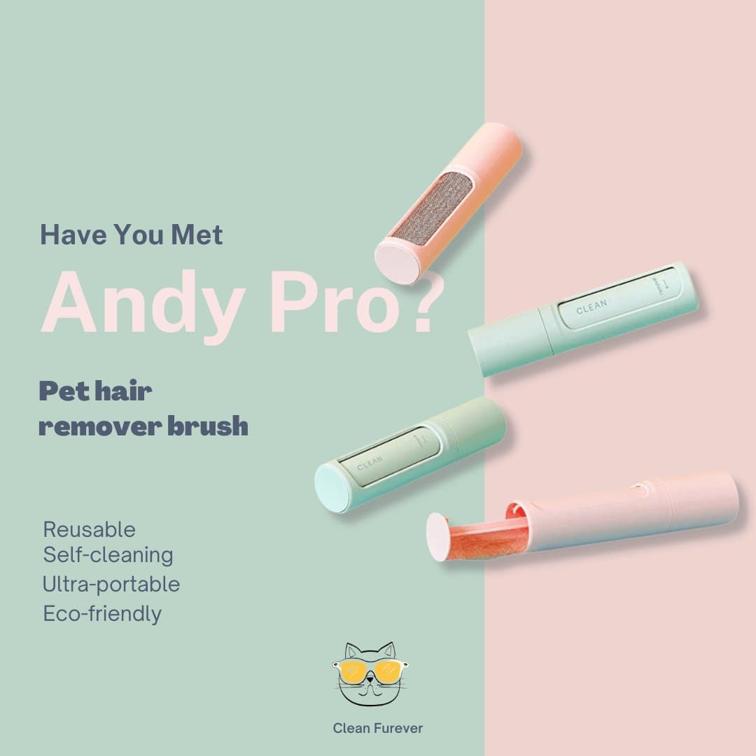 Andy Pro Pet Hair Remover (Reusable) - Clean Furever - Lint Rollers