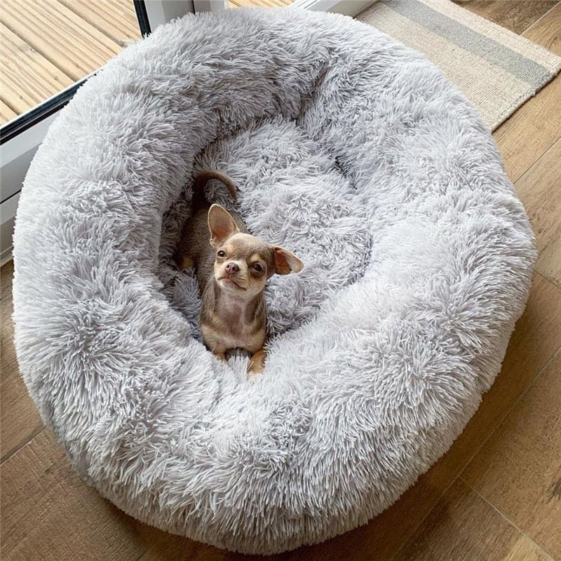 Fluffy Donut Pet Bed - Clean Furever - Dog Beds