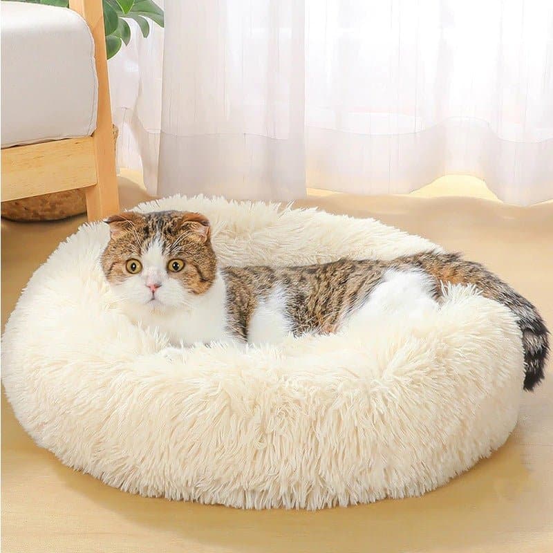 Fluffy Donut Pet Bed - Clean FURever - Dog Beds