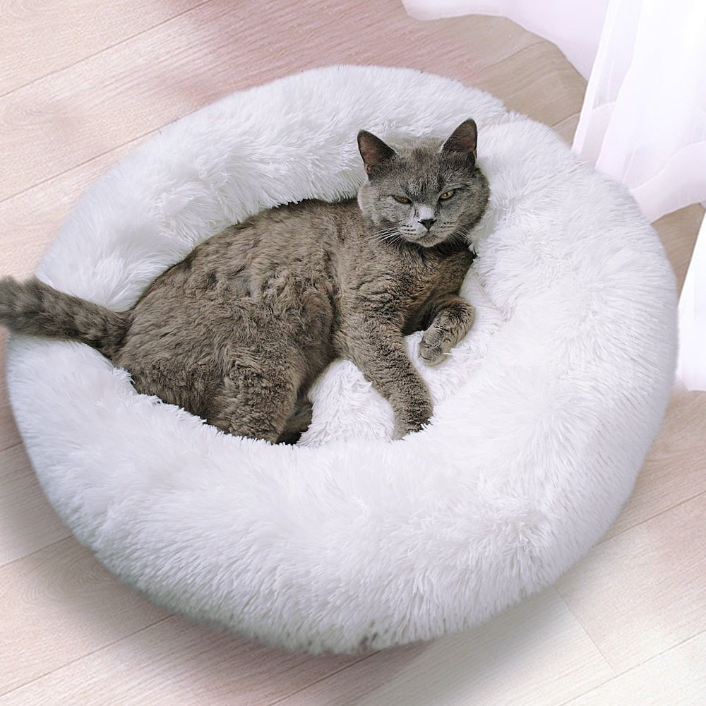 Fluffy Donut Pet Bed - Clean FURever - Dog Beds