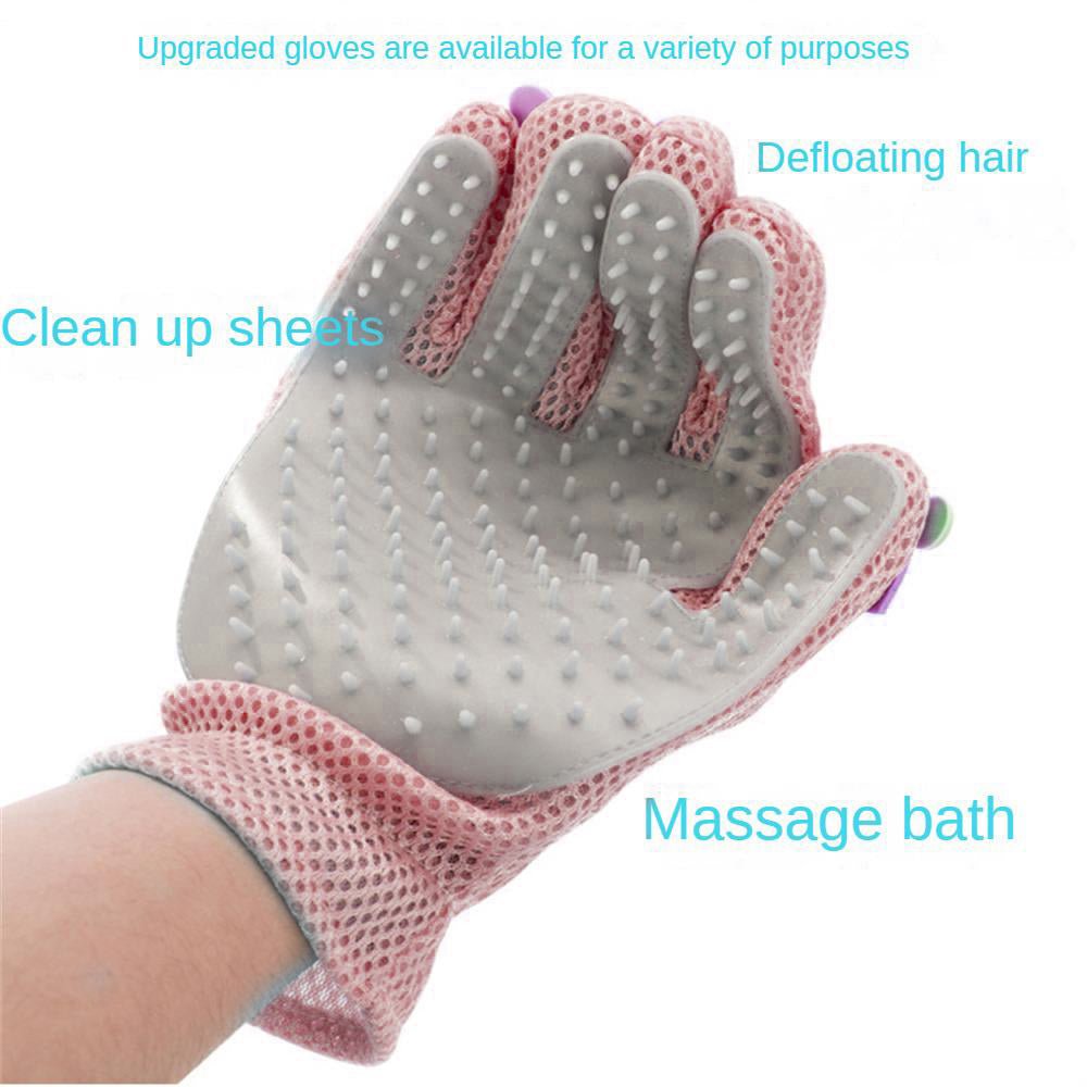 Purrfect Pet Pampering Glove - Hair Removal and Massage Magic! - Clean FURever - Animals & Pet Supplies